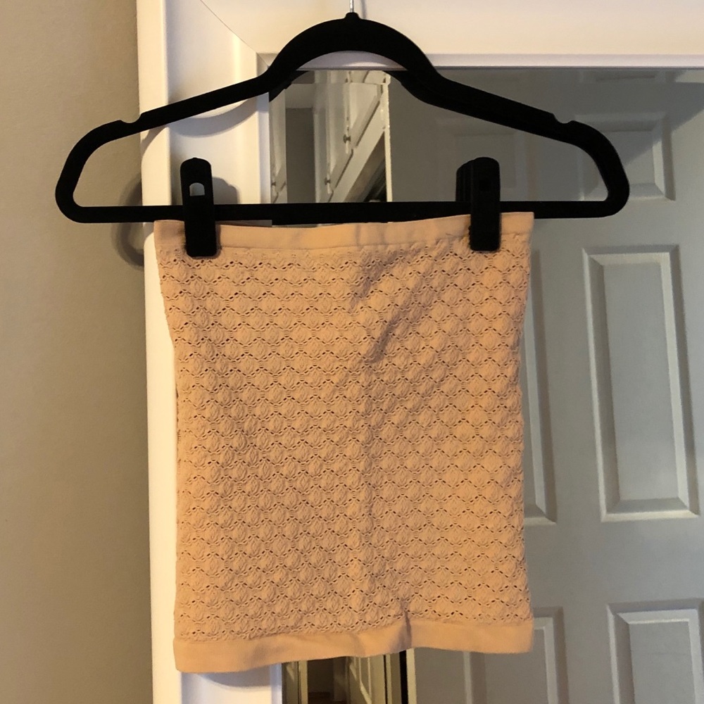Free People peach tube top